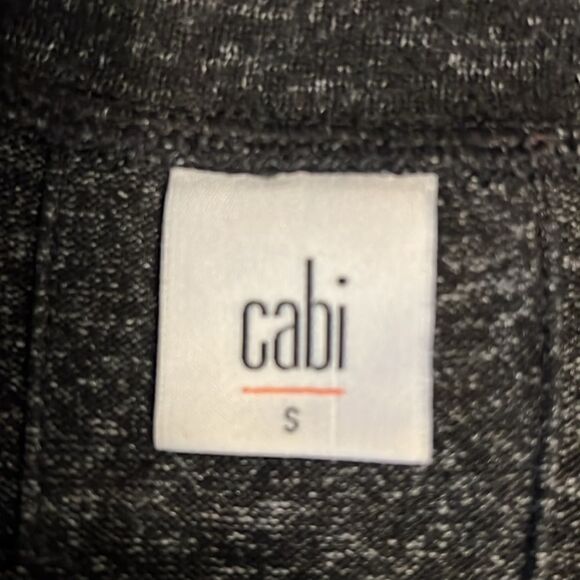 Cabi Black/Grey Long Sleeve Shift Dress Size S (Fits Oversized,See Measurements) - Picture 10 of 11